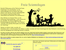 Tablet Screenshot of freiescientologen.de